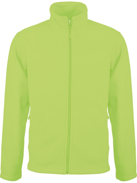 Veste micropolaire zippée Homme 100% polyester