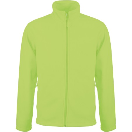 Veste micropolaire zippée Homme 100% polyester