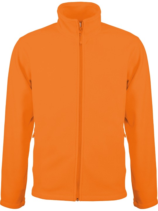 Veste micropolaire zippée Homme 100% polyester