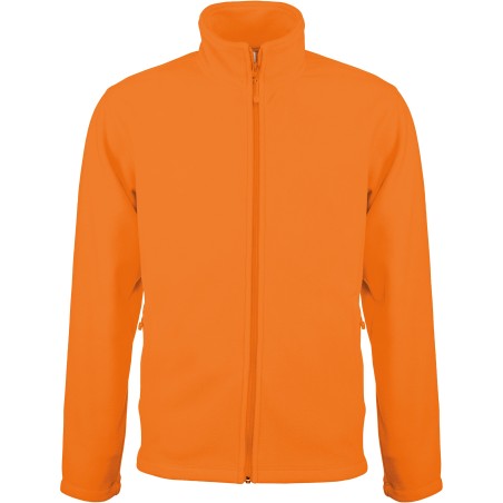 Veste micropolaire zippée Homme 100% polyester