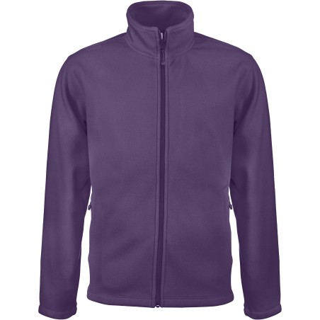 Veste micropolaire zippée Homme 100% polyester