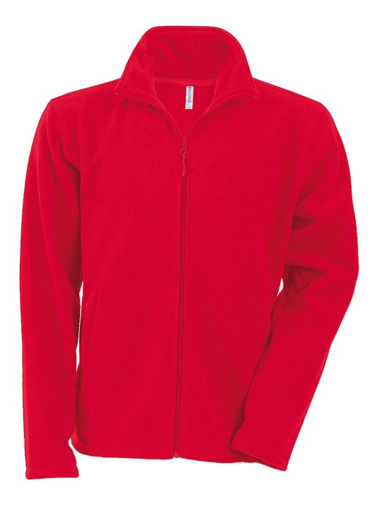 Veste micropolaire zippée Homme 100% polyester