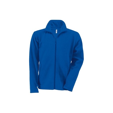 Veste micropolaire zippée Homme 100% polyester