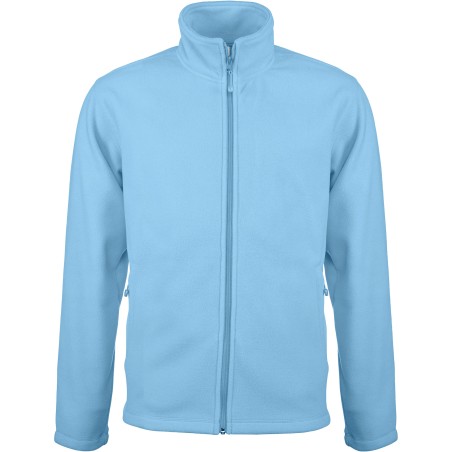 Veste micropolaire zippée Homme 100% polyester