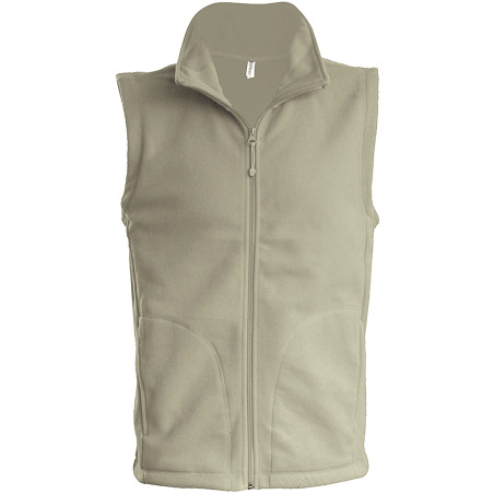 Gilet micropolaire Homme 100% polyester