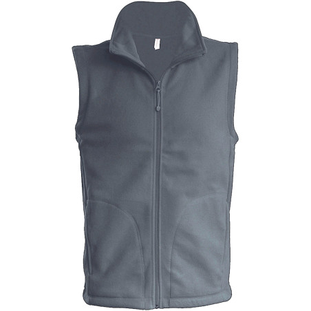 Gilet micropolaire Homme 100% polyester
