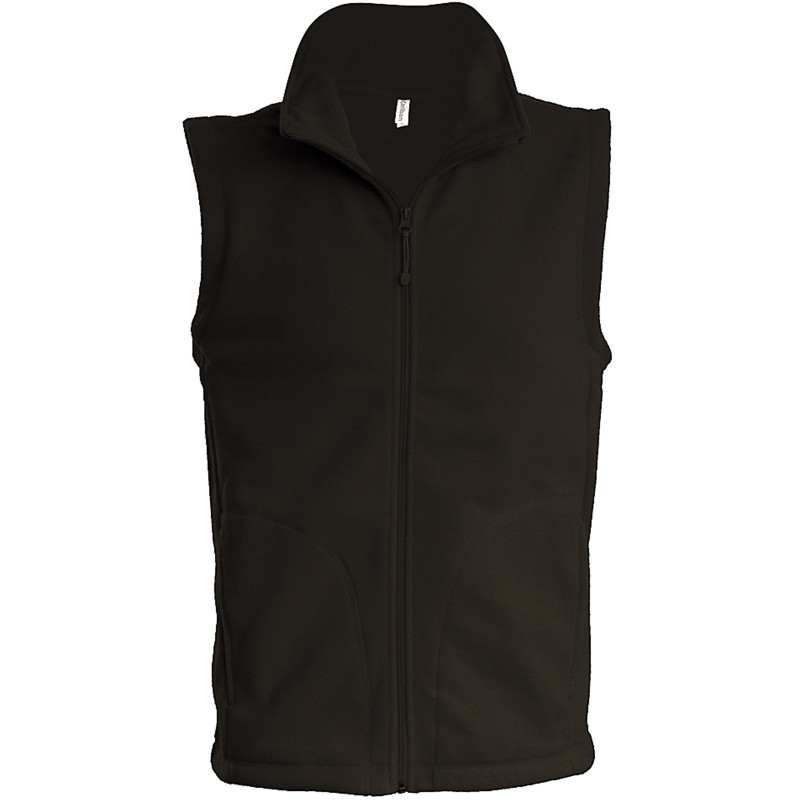 Gilet micropolaire Homme 100% polyester