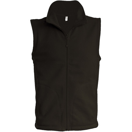 Gilet micropolaire Homme 100% polyester