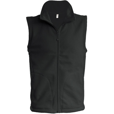 Gilet micropolaire Homme 100% polyester