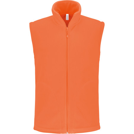 Gilet micropolaire Homme 100% polyester