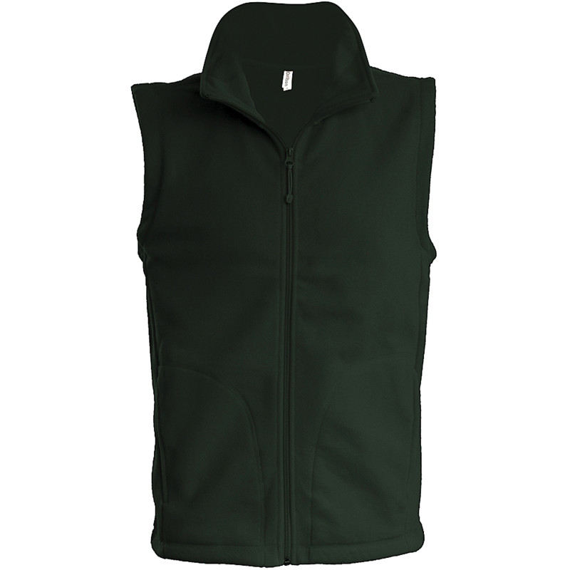 Gilet micropolaire Homme 100% polyester