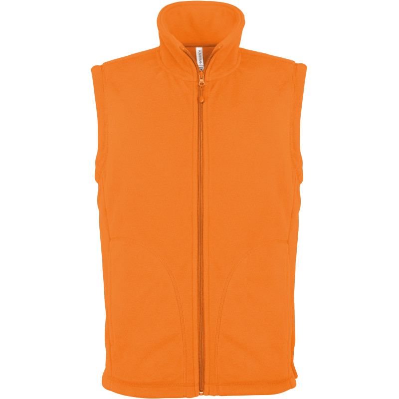 Gilet micropolaire Homme 100% polyester