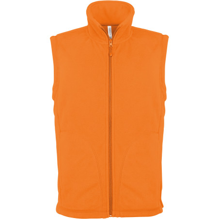 Gilet micropolaire Homme 100% polyester