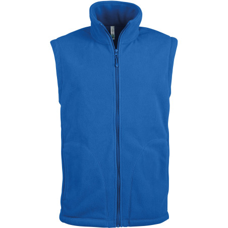 Gilet micropolaire Homme 100% polyester