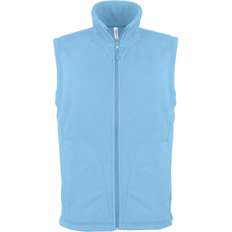 Gilet micropolaire Homme 100% polyester