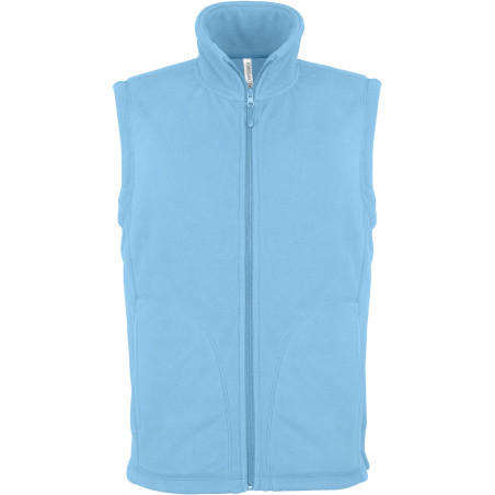 Gilet micropolaire Homme 100% polyester