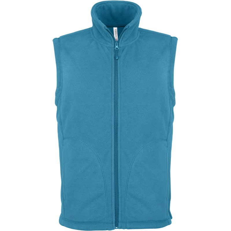 Gilet micropolaire Homme 100% polyester