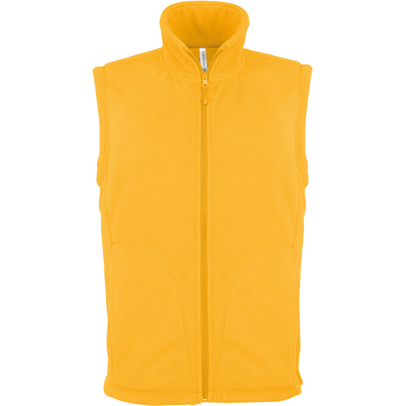 Gilet micropolaire Homme 100% polyester