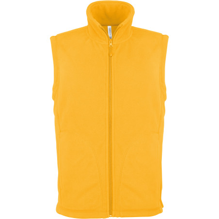 Gilet micropolaire Homme 100% polyester