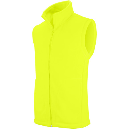 Gilet micropolaire Homme 100% polyester