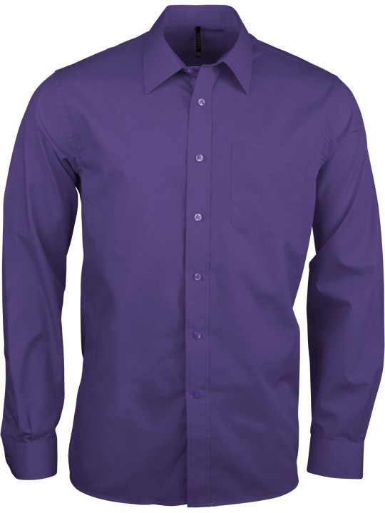 Chemise Homme ML 65% polyester 35%coton popeline