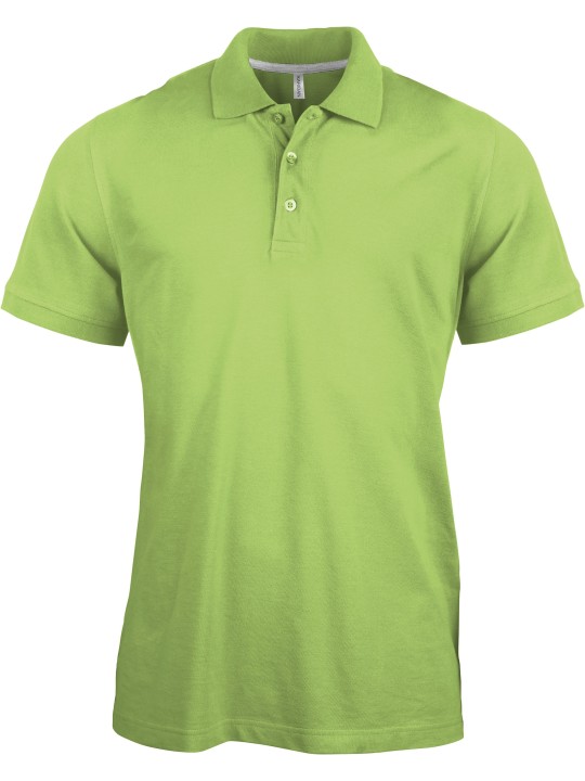 Polo Piqué Homme MC 210-220 gr 100% coton