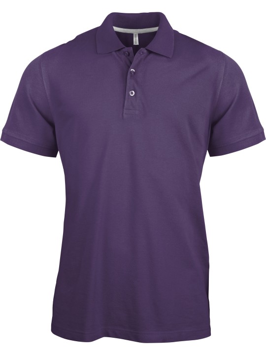 Polo Piqué Homme MC 210-220 gr 100% coton