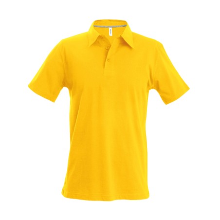 Polo Piqué Homme MC 210-220 gr 100% coton