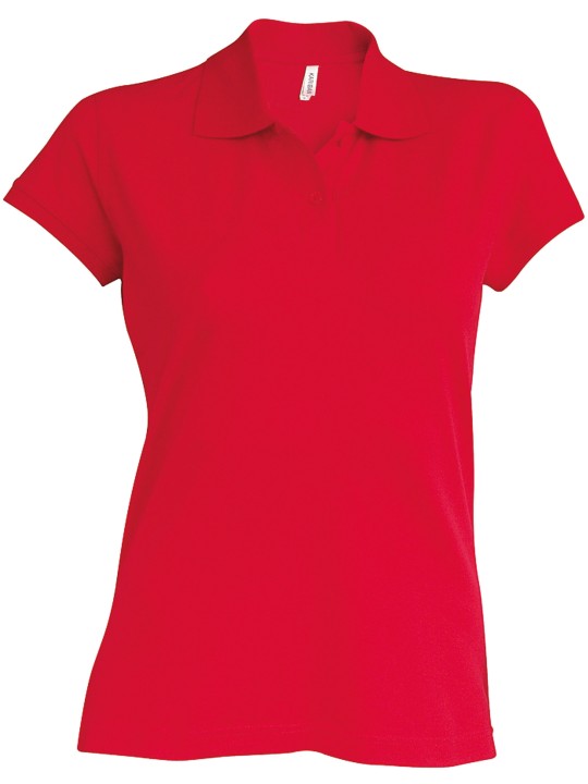 Polo Femme MC 220gr Col Class 95% cot./5% elast.