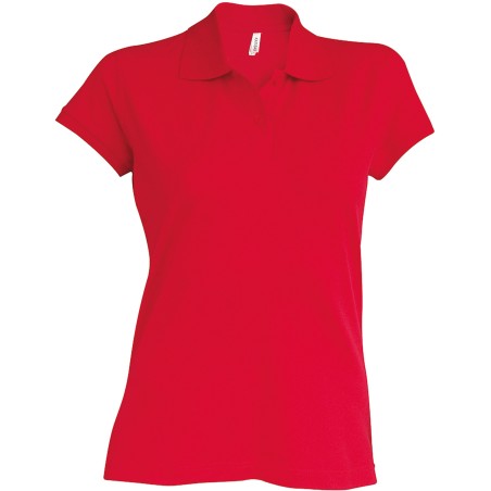 Polo Femme MC 220gr Col Class 95% cot./5% elast.