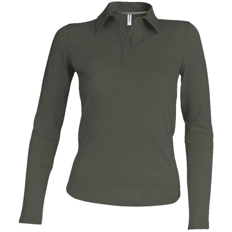 Polo Piqué Femme ML 210-220 gr 100% coton