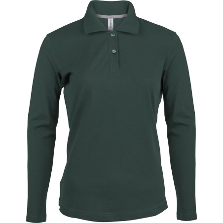 Polo Piqué Femme ML 210-220 gr 100% coton