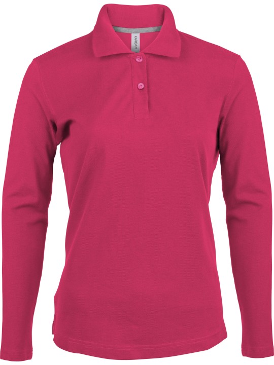 Polo Piqué Femme ML 210-220 gr 100% coton