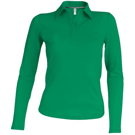 Polo Piqué Femme ML 210-220 gr 100% coton