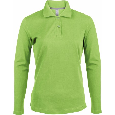 Polo Piqué Femme ML 210-220 gr 100% coton