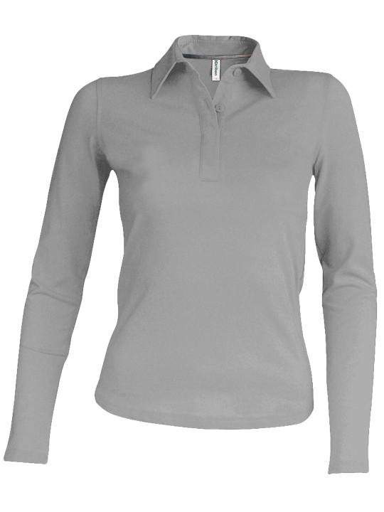 Polo Piqué Femme ML 210-220 gr 100% coton