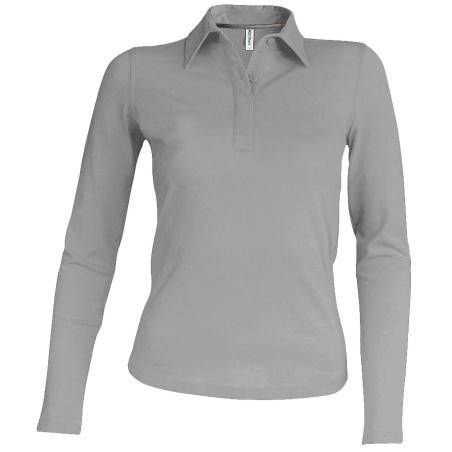 Polo Piqué Femme ML 210-220 gr 100% coton