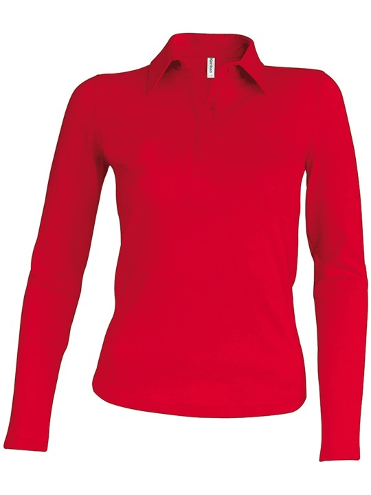 Polo Piqué Femme ML 210-220 gr 100% coton