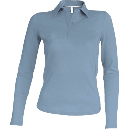 Polo Piqué Femme ML 210-220 gr 100% coton