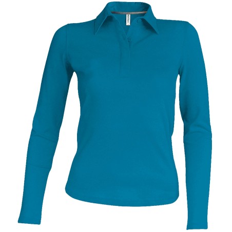 Polo Piqué Femme ML 210-220 gr 100% coton