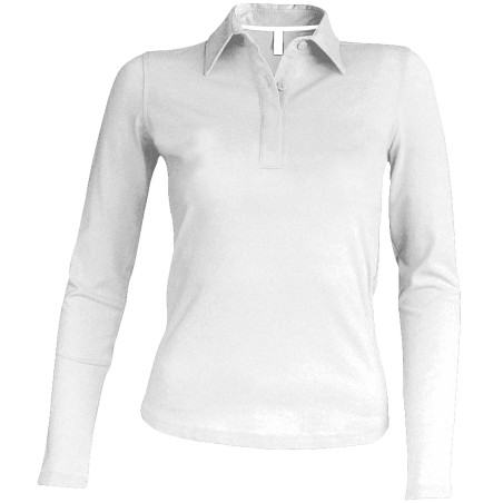 Polo Piqué Femme ML 210-220 gr 100% coton