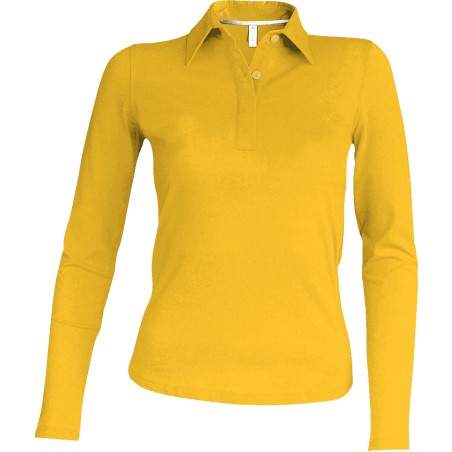 Polo Piqué Femme ML 210-220 gr 100% coton