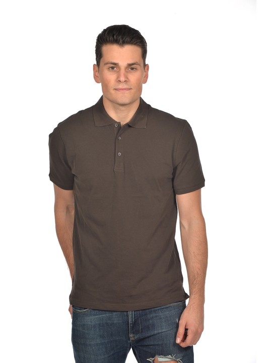 Polo Homme  MC 220gr Col Class 95% cot./5% elast.