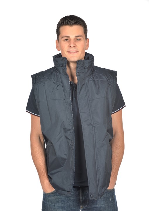 Vest parka Homme 100% polyester manches amovibles