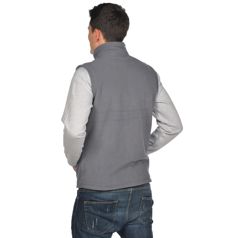 Gilet micropolaire Homme 100% polyester