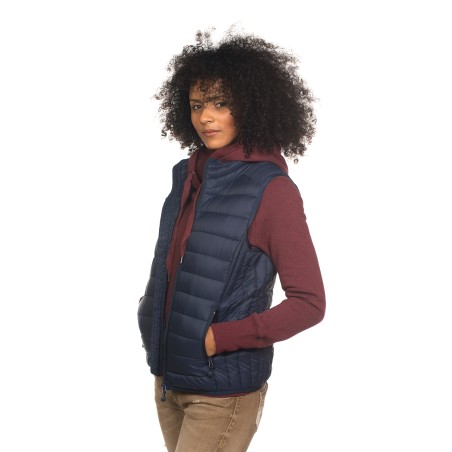 Bodywarmer doudoune legere Femme  100% polyamide