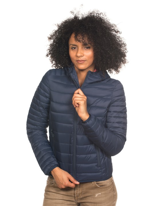 Veste doudoune à capuche Femme  100% polyamide