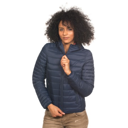 Veste doudoune à capuche Femme  100% polyamide