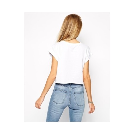 Crops T-shirt 150 100% coton