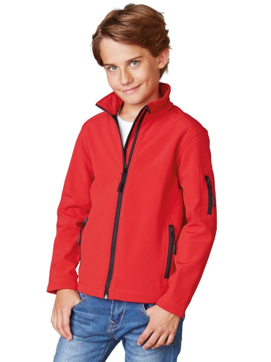 Softshell 3C Enfant 300gr 95%polyester 5%élasthanne